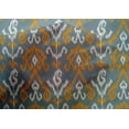 thumbnail image 4 of oneOone Cotton Silk Fabric Stripe & Paisley Ikat Printed Fabric 1 Yard 42 Inch Wide, 4 of 4