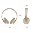thumbnail image 3 of Bluetooth Headphones, 120H Playtime Headphones Wireless Bluetooth with 3 EQ Modes, Low Latency, Hands-Free Calls, Over Ear Headphones for Travel Home Office Cellphone PC - Khaki, 3 of 5