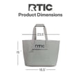 thumbnail image 5 of RTIC Ultra-Tough Tote Bag, 40 Ltr Fully Waterproof Bag, Granite, 5 of 8