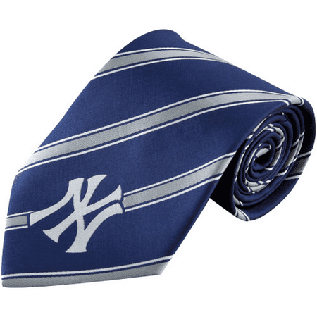 Henry New York Tie - New York Yankees Woven Poly Striped Tie - No Size