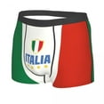 thumbnail image 4 of Flag Of Italy Underwear Men Sexy Print Customized Italian Patriotic Boxer Briefs Shorts Panties Soft Underpants, 4 of 7