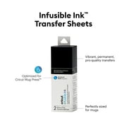 Cricut® Infusible Ink™ Transfer Sheets (2 ct), BLACK