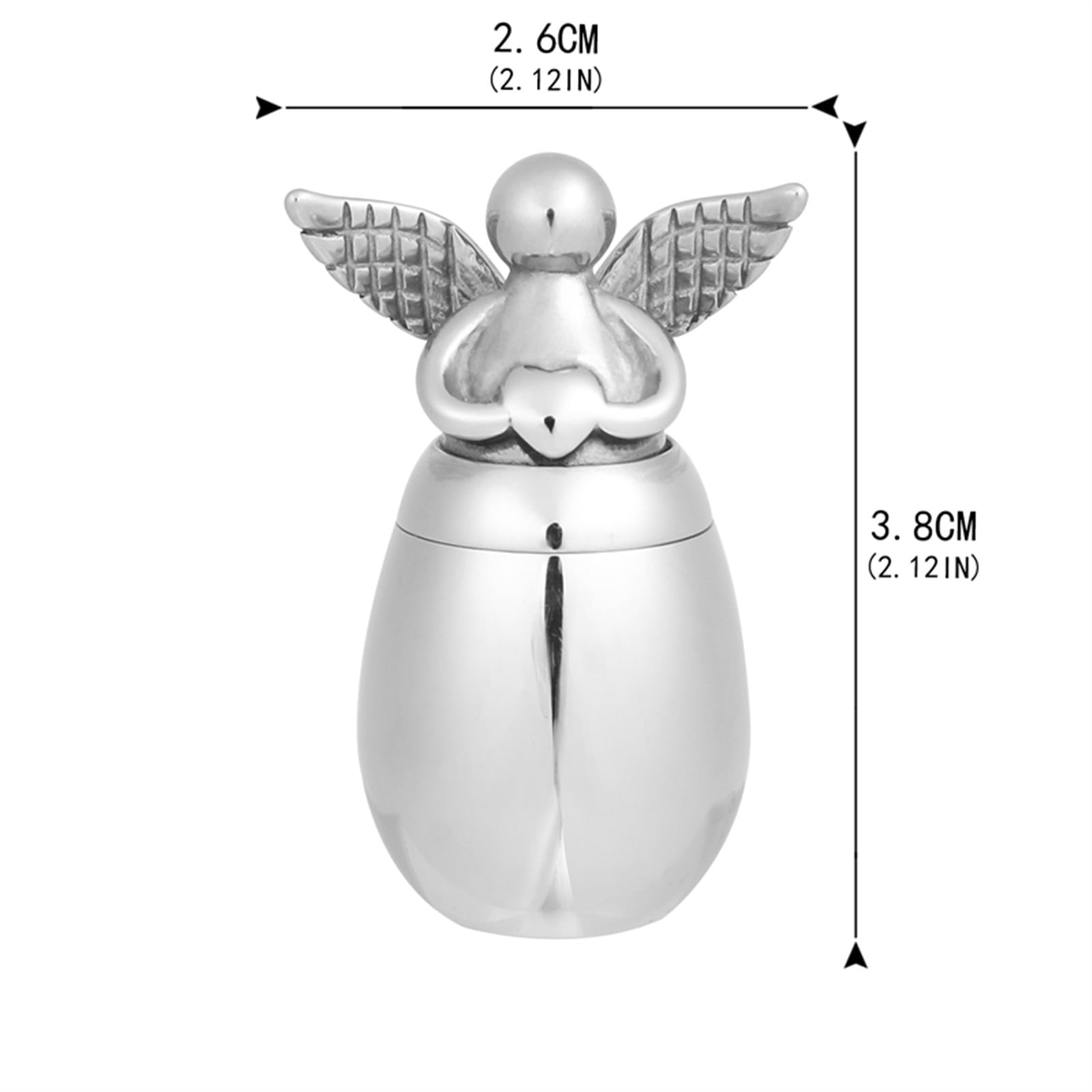 Metal Memorial Pet Dog Cat Bird Ash Small Urns For Human Ashes Holder Mini Cremation Urns For Ashes Alloy