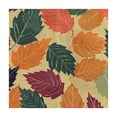 thumbnail image 4 of HAOXIT  Thanksgiving Fall Leaf Tablecloth  Autumn Maple Leaves Table Cover Square Floral Cloth for Decoration Dining Room Kitchen 40*40, 4 of 8