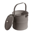 thumbnail image 3 of Cubo de basura para desechos de té, contenedor de basura portátil para accesorios de cubierta con contabilidad Gris, 3 of 9