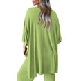 thumbnail image 2 of Conjunto de Chándal PRETTYGARDEN de Dos Piezas para Mujer Verde Claro Talla L, 2 of 8