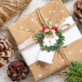 thumbnail image 5 of Pklyzj Christmas Decorations,Christmas Wreath Bows Christmas Decor Present Wrapping Bows Ribbon Bows For Wreath Christmas Tree Bows For Xmas Party Decoration Home Indoor Outdoor Wreath Christmas Deco, 5 of 6