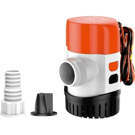 SEAFLO 12V 13B Series 800 GPH Automatic Water Sensing Bilge Pump