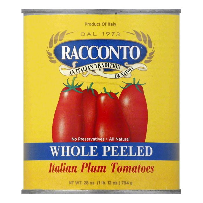 Racconto Tomatoes Imported San Marzana, 28 OZ (Pack of 12)