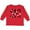 Red, variant on Inktastic Ski Rough Text Boys Long Sleeve Toddler T-Shirt
