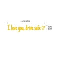 thumbnail image 3 of Tainini Safe Mirror Sticker, Drive Safe I Love You Sticker with Heart for Rearview Mirror & Window,Vinyl Decal,Car Accessories and Driver Gift, 3 of 3