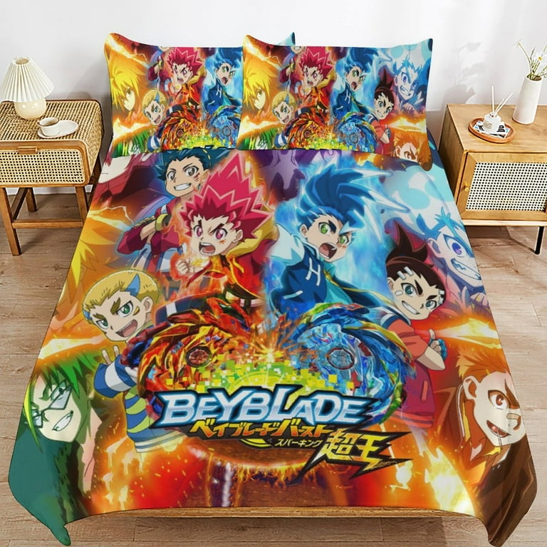 Amazon Full Size Boy Comforter Beyblade Burst Comforter Set Full