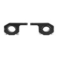 thumbnail image 3 of Soporte de faro LED modificado para motocicleta (negro 1 pieza), 3 of 5