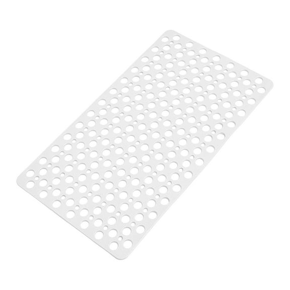 ChicYu Long Bathtub Mat with Suction Cups,Non-Slip Bathroom Floor Mat for Shower, Multi-Hole Drainage Design,Non-Fall Safety Mat