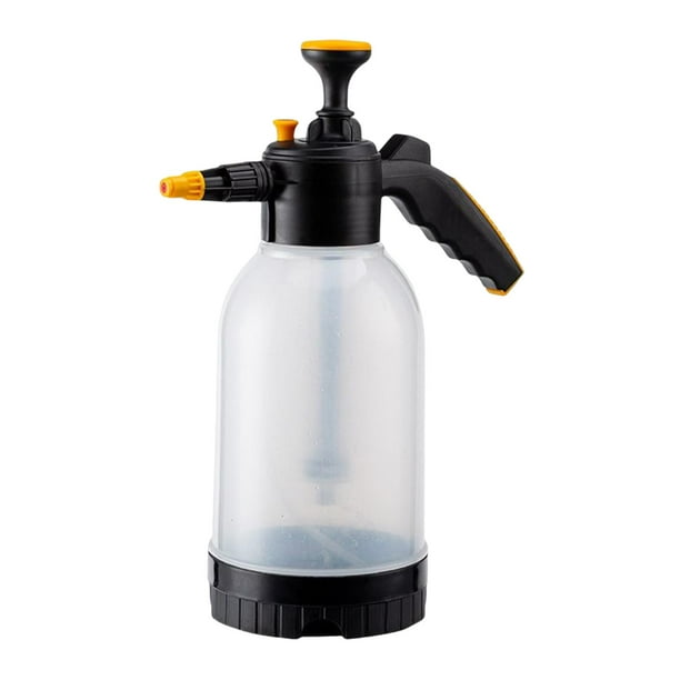 portátil de alta presión con botella er manual, práctico con 3 cabezales rociadores, conveniente para la limpieza de ventanas de césped B shamjiam Pulverizador de espuma