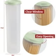 thumbnail image 5 of SIGNORA WARE Tall Spaghetti Pasta Storage Container 37 oz Airtight Leakproof Green, 5 of 6