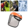 thumbnail image 2 of Forestry , with Visor Protective Heavy Duty Adjustable Size Metal Orange Caps, 2 of 7