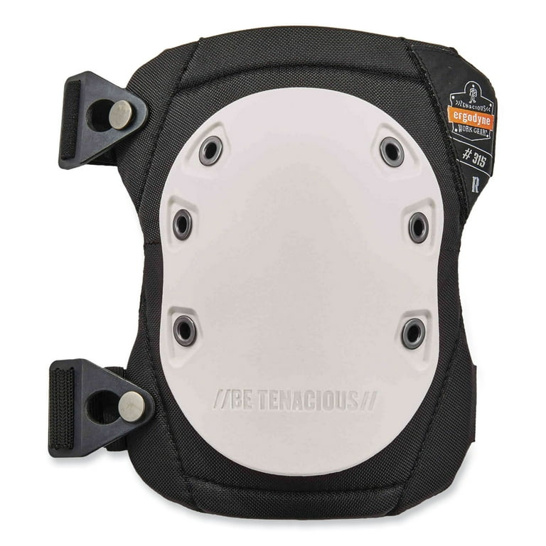 ProFlex 315 Abrasion-Resistant Knee Pads, Long Textured White Hard Cap, Buckle Closure, Pair, Ships in 1-3 Business Days ProFlex 315 Abrasion-Resistant Knee Pads, Long Textured White Hard Cap, Buckle Closure, Pair, Ships in 1-3 Business Days