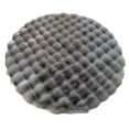 thumbnail image 1 of Alfombra gruesa de felpa Naiovety antideslizante decoración del hogar gris 80cm, 1 of 6