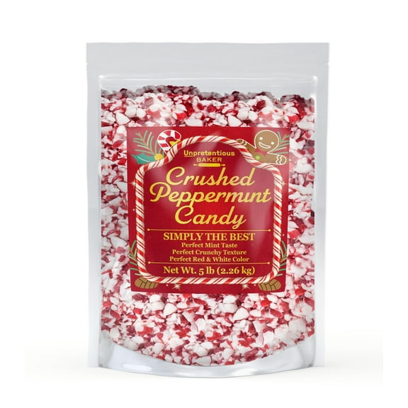 Unpretentious Crushed Peppermint Candy Pieces 5 lb.