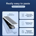 thumbnail image 2 of 2 Packs Of iPhone Peeping Film Screen Protector, Suitable For iPhone12Pro(6.1inch), Dust Free Storage Second Quick Film, Scratch Resistant, 2 of 5