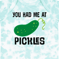 thumbnail image 4 of Inktastic You Had Me at Pickles Boys or Girls Baby Bodysuit, 4 of 5