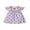 Sky Blue, variant on BemeyourBBs Kids Toddler Baby Girls 4th of July Dress Outfit Patriot Fourth of July Independence Day Clothes Flag Embroidery Dot Plaid Print Short Sleeve Dress Toddler Girl Summer Outfit