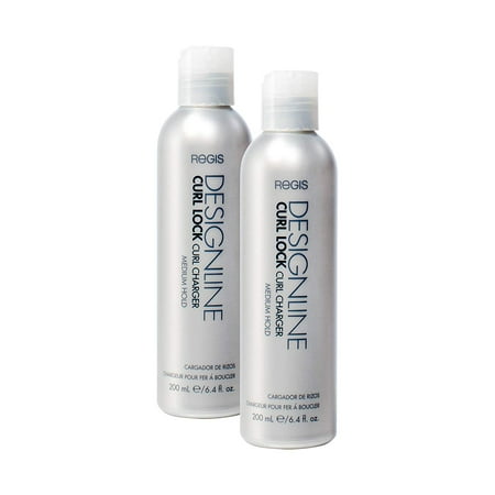 Curl Lock (Curl Lock Curl Charger, 6.4oz - Regis DESIGNLINE - Activates Wave and Curl Formulation Without Adding Weight or Crunchiness to Preserve the Integrity of Natural Curls (6.4 oz (2)