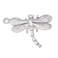 thumbnail image 1 of Sterling Silver 18" .8mm Box Chain 3D Large Dragonfly Pendant Necklace, 1 of 2