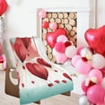 thumbnail image 4 of Taotanxi Valentine'S Day Throw Blanket, Red Pink Heart Plaid Fuzzy Blanket, Romantic Love Heart Decorative Soft Cozy Flannel Blanket, For Mom Couple Home Bed Sofa Couch Chair, 39 X 27 Inch White, 4 of 6