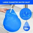 thumbnail image 3 of Pool Cover Weights with Hooks - Pool Water/Sand Bags Closing Kit for Above Ground Pools Accessories - Heavy Duty Antifreezing Winter Cover Weights (16, Blue), 3 of 6