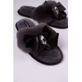 thumbnail image 2 of Pretty You London Women's Diana Diamante Toe Post Slipper in Smoke, 2 of 5