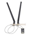 thumbnail image 2 of Adaptador Wifi Wifi Dual FRECUENCIA 2.4GHz/5GHz 300Mbps/867Mbps Conector de Red Inalmbrica para/Hackintosh., 2 of 7