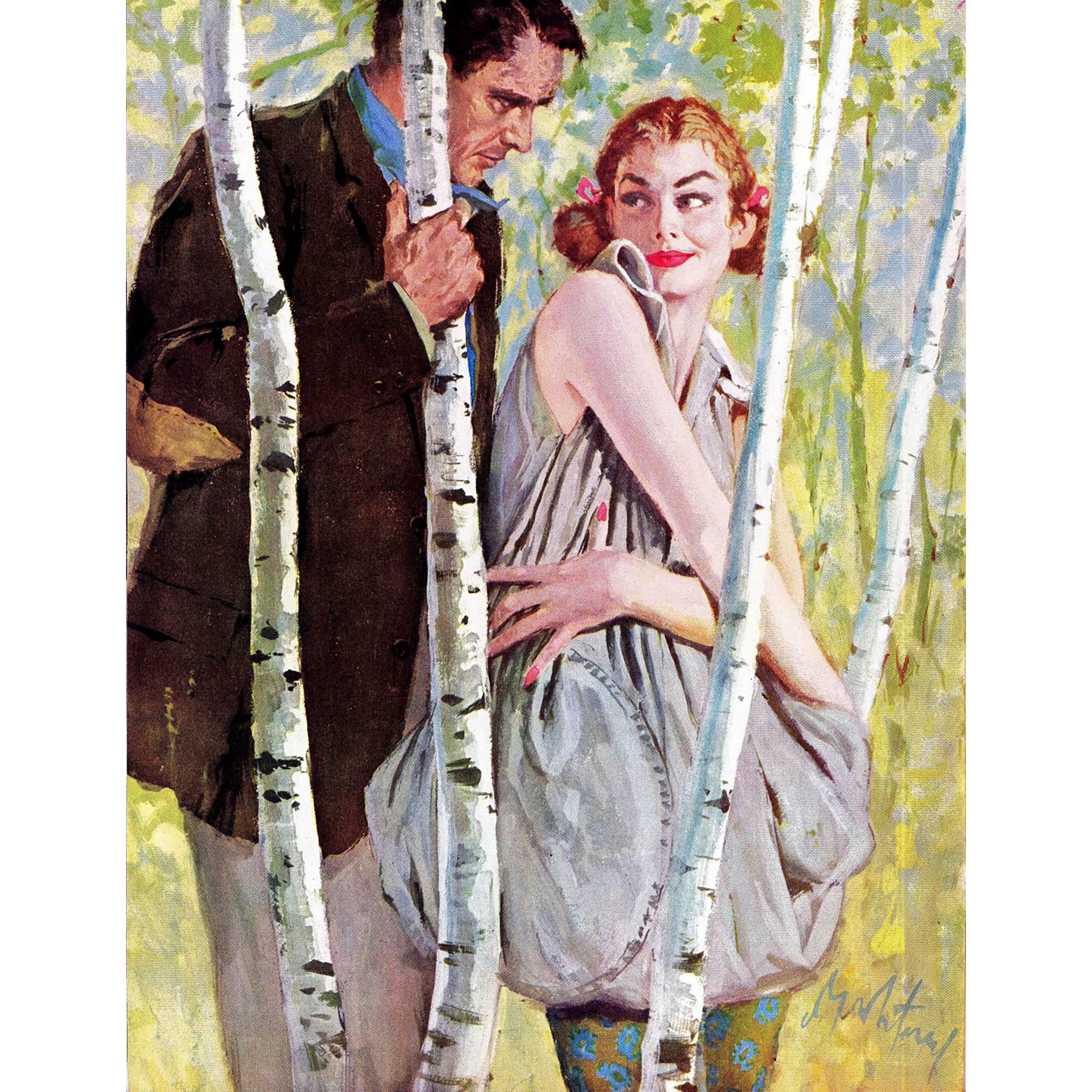Marmont Hill "The Susceptible Scientists" by Coby Whitmore Painting Print on Canvas