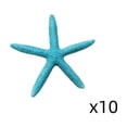 thumbnail image 2 of 10 Piece Mini Resin Starfish Set, DIY Starfish Decor for Beach Crafts Aquarium Layout Indoor Outdoor, Gift& Coastal Decor, 2 of 6