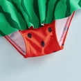 thumbnail image 2 of lnmuld Girls Piece Swimsuit Toddler Sleeveless Ruffle Skirt Summer Beach Bathing Suit Size:6-12 Months, 2 of 4