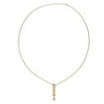thumbnail image 1 of Collar de respiración para aliviar el estrés, unisex, reduce la ansiedad, alivia la presión, collar de meditación de moda, dorado, 1 of 8