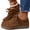 Brown, variant on Flat Shoes for Women Spring Fall Dressy Loafers Slip on Non Slip Casual Walking Shoes Office Closed Toe Orthopedic Shoes (Gray)