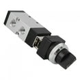 thumbnail image 1 of Mechanical Button Valve, Switch Valve, 2-Position 5-Way Unidirectional for Pneumatic System, 1 of 8