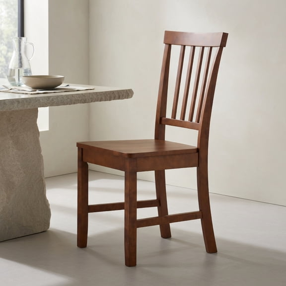 Spaco Set of 2 Dining Chairs with Solid Wooden Legs, Lounge Chair, Dining Room Chair for Kitchen, Dining, Bedroom, Living