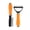 Orange-1 Set, variant on Double-Sided Pet Grooming Brush, Pet Grooming Rake, Extra Wide Dematting Comb For Large Dogs & Cats, Heavy Duty Shedding Tool For Huskies, Golden Retrievers & Long-Haired Pets