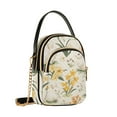 thumbnail image 7 of FORMRS Crossbody Bag for Women Quilted Travel Shoulder Cell Phone Purse with Chain Strap Handbag, White Rabbits, 7 of 7
