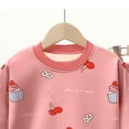 thumbnail image 4 of NIEWTR Toddler Girls Pajamas 2T 3T 4T 5T 6T 2-Piece Outfits Kids Pjs Set Soft Stretchy Long Sleeve Top and Pants Children's Gift Loungewear for Sleeping Daily(A-A,11-12 Years), 4 of 4