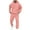 Dark Pink, variant on Men Sweatpants Tracksuit Set Casual 2 Pcs Sweatshirts and Pant Outfits Gym Loungewear Hoodies Sweatsuit