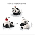 thumbnail image 2 of Bloques de construcción Coplanaire Flower Panda Mini 983 piezas, 2 of 6