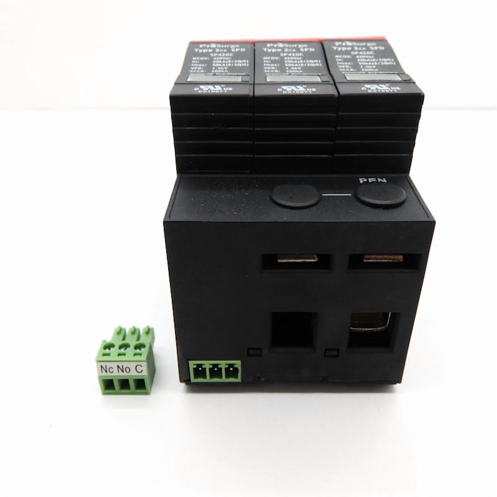 ProSurge Type 2CA SPD 3-P AC Power DIN-Rail Surge Protective Device SP420C/3P-S
