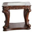 thumbnail image 1 of Furniture of America Gabriel Traditional End Table, Dark Oak (Set of 1), 1 of 4