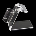 thumbnail image 1 of Home Transparent Permanent Makeup Tool L Shaped L Shaped Display Stand Tools Storage Holder Organizer Exhibition Rack Machine, 1 of 9