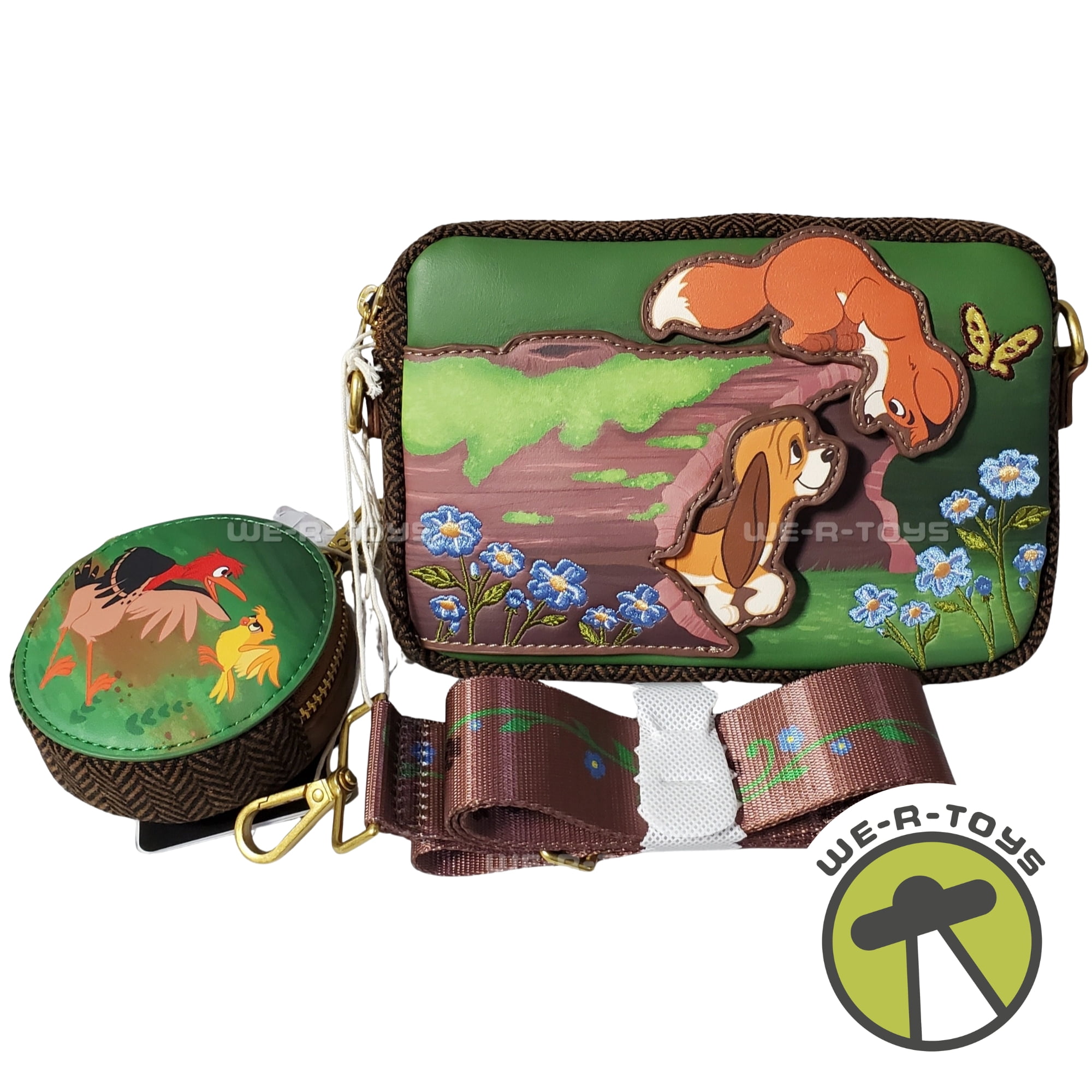 Disney Parks Nick Wilde Plush Crossbody Bag – Zootopia New
