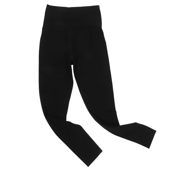 BESTYASH Black Seamless Maternity Leggings Ideal for Yoga Daily Wear and Exercise